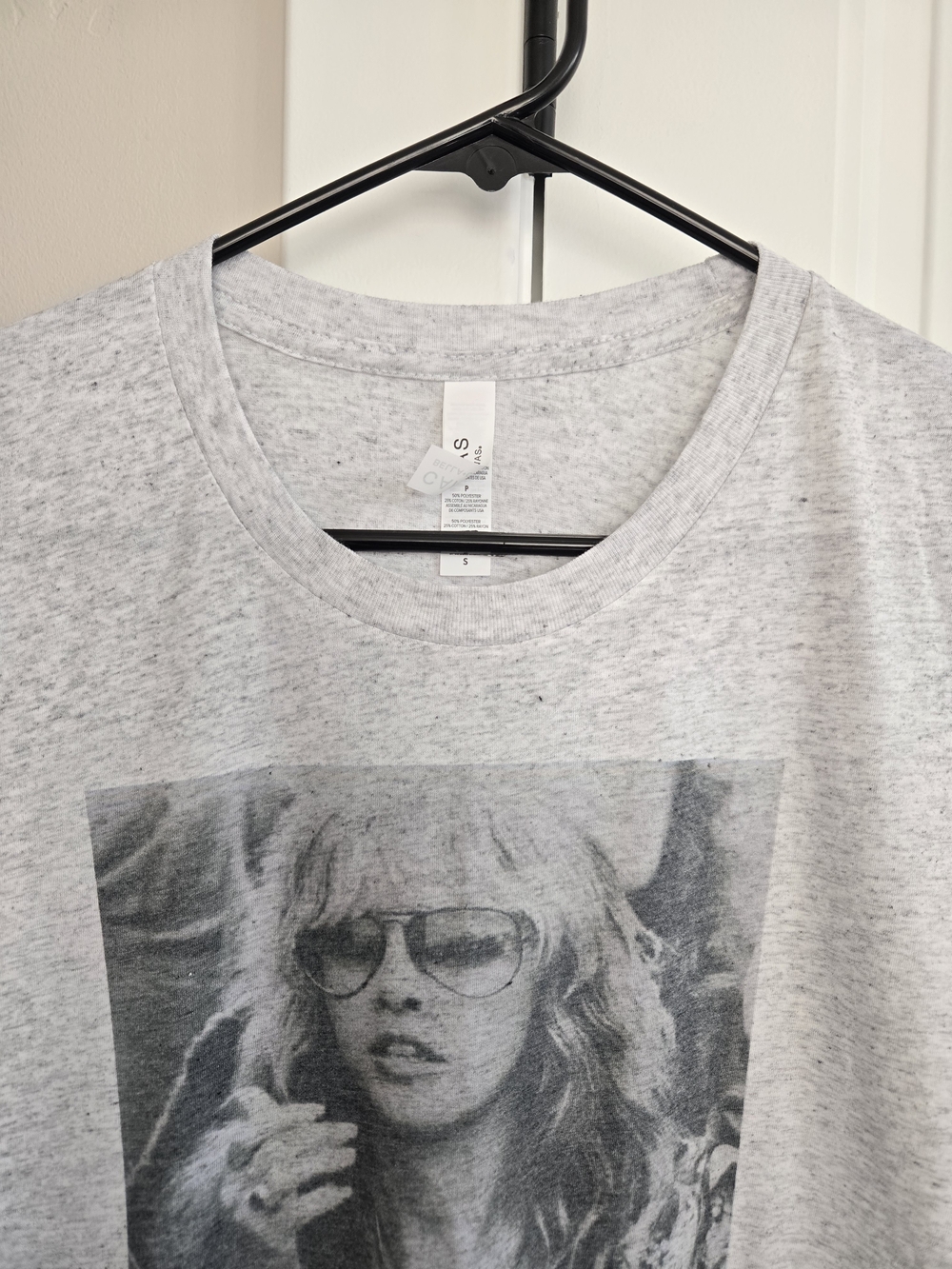 Bella Canvas Light Gray Stevie Graphic Short Sleeve Tee - Picture 3 of 6